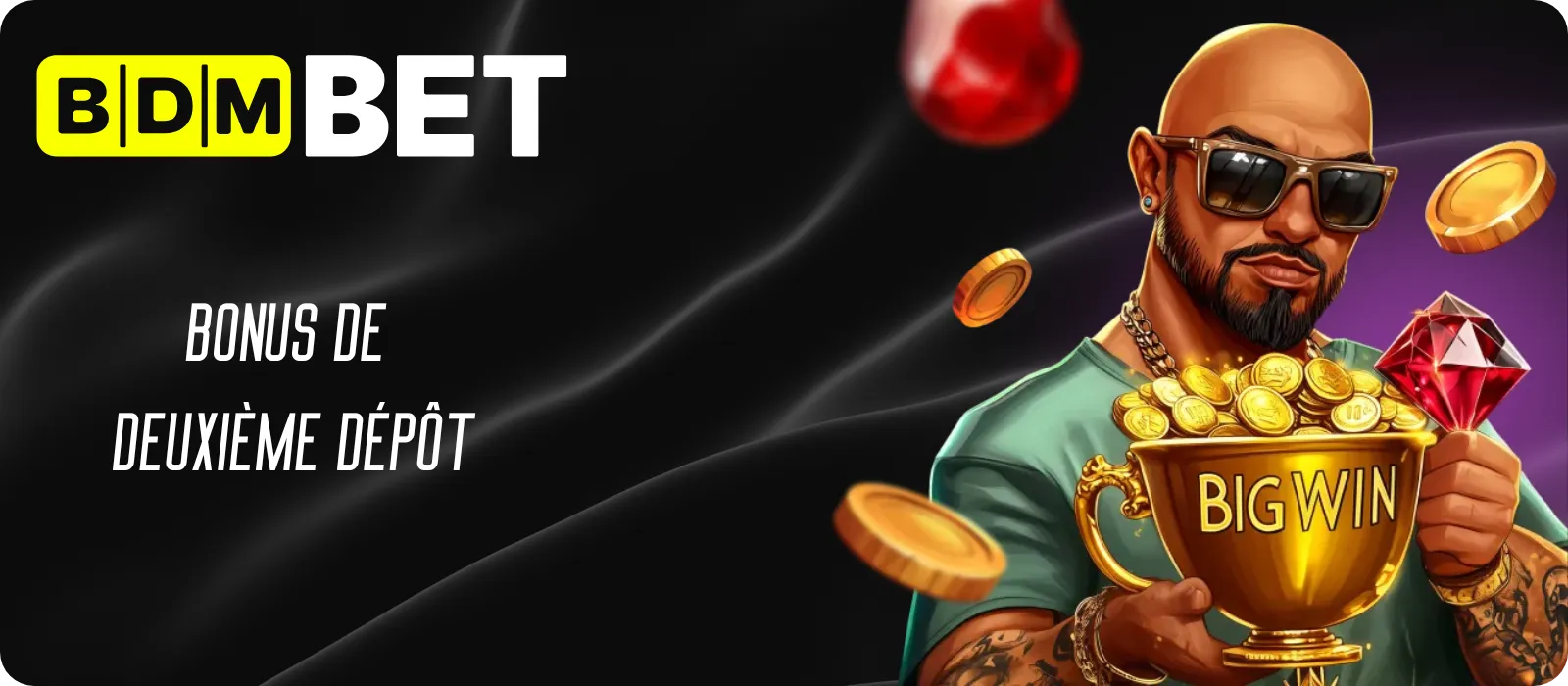 Bonus sur le deuxième dépôt BDMbet