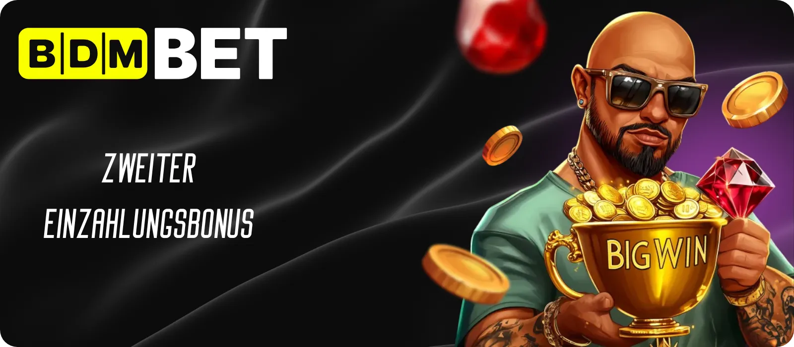 BDMbet Bonus für die zweite Einzahlung