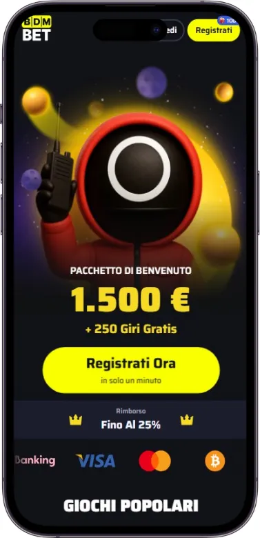 Sito ufficiale BDMbet