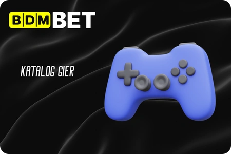 Gry dostępne w Bdmbet Casino app